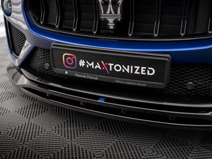 Maxton Design Front Splitter Maserati Levante GTS / Trofeo Mk1