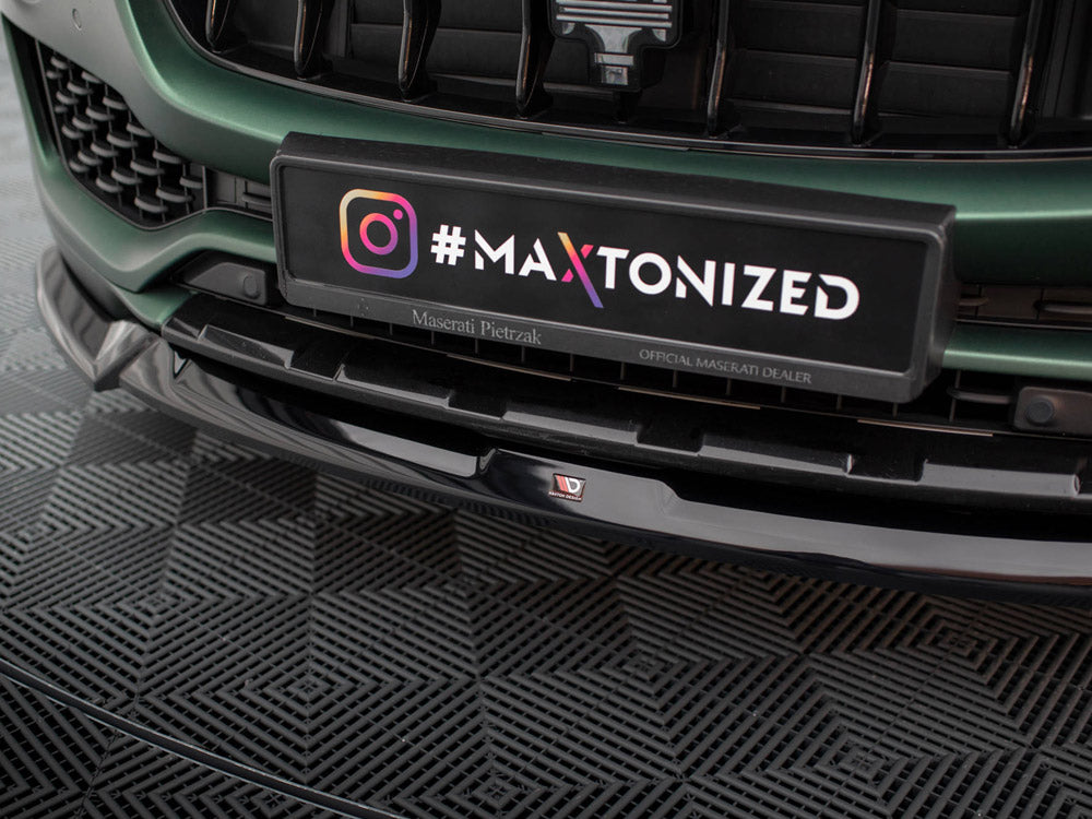 Maxton Design Front Splitter V.1 Maserati Levante Mk1
