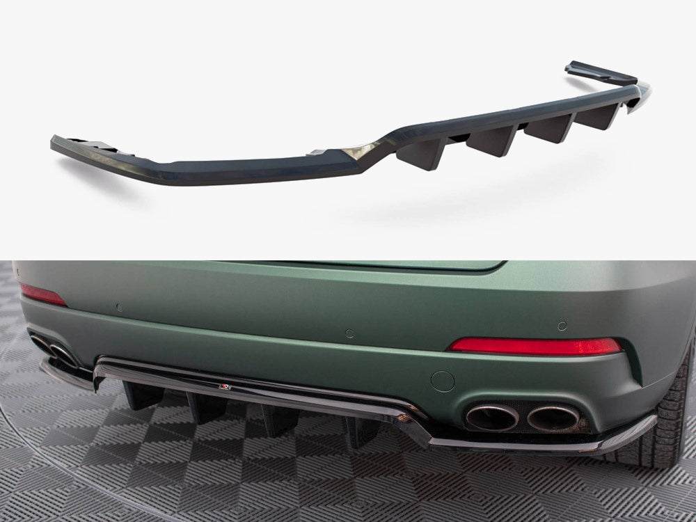 Maxton Design Rear Splitter (Vertical Bars) Maserati Levante Mk1