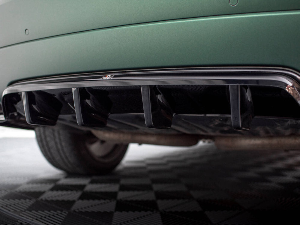 Maxton Design Rear Splitter (Vertical Bars) Maserati Levante Mk1