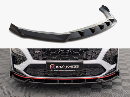 Maxton Design Front Splitter V.1 Hyundai Kona N Mk1