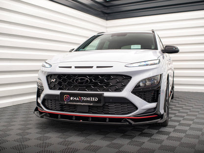 Maxton Design Front Splitter V.1 Hyundai Kona N Mk1