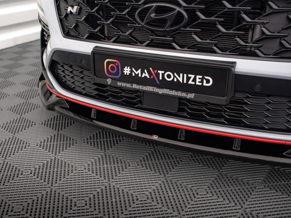 Maxton Design Front Splitter V.1 Hyundai Kona N Mk1