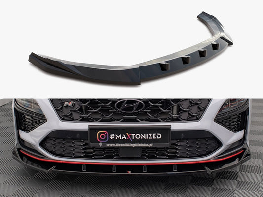 Maxton Design Front Splitter V.2 Hyundai Kona N Mk1