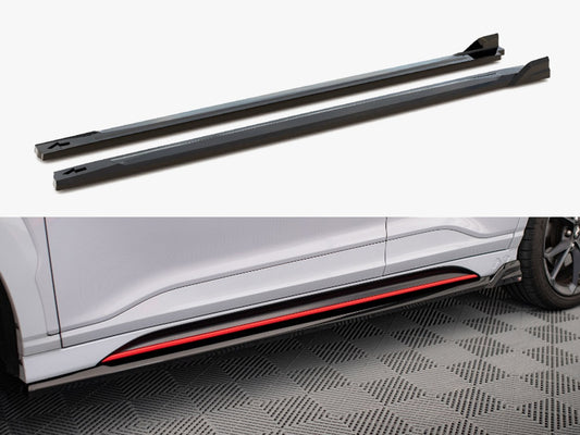 Maxton Design Side Skirts Diffusers V.2 Hyundai Kona N Mk1