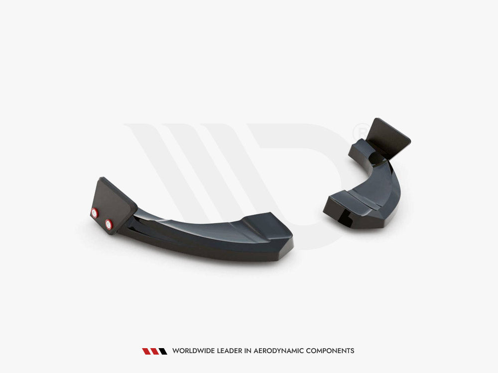 Maxton Design Rear Side Splitters V.1 + Flaps Hyundai Kona N Mk1