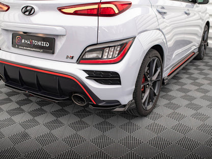 Maxton Design Rear Side Splitters V.2 Hyundai Kona Mk1
