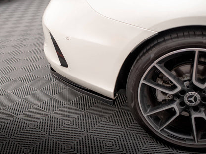 Maxton Design Rear Splitter (Vertical Bars) Mercedes C Coupe AMG-Line C205 Facelift
