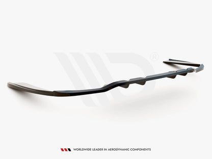Maxton Design Rear Splitter (Vertical Bars) Mercedes C Coupe AMG-Line C205 Facelift