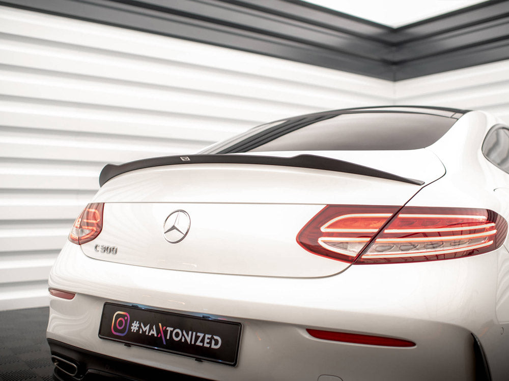 Maxton Design Spoiler CAP Mercedes C W205 Coupe AMG-Line