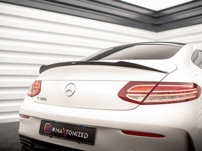 Maxton Design Spoiler CAP Mercedes C W205 Coupe AMG-Line