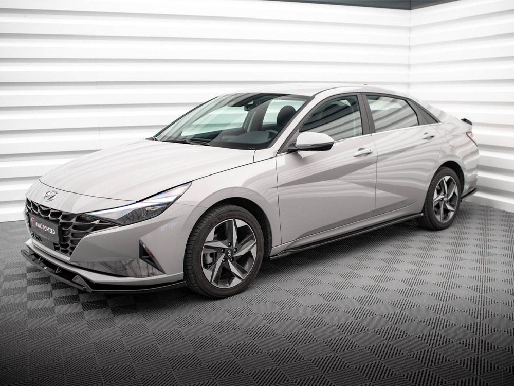 Maxton Design Side Skirts Diffusers Hyundai Elantra Mk7