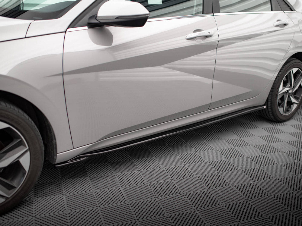 Maxton Design Side Skirts Diffusers Hyundai Elantra Mk7