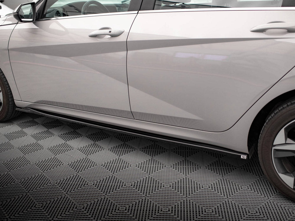 Maxton Design Side Skirts Diffusers Hyundai Elantra Mk7