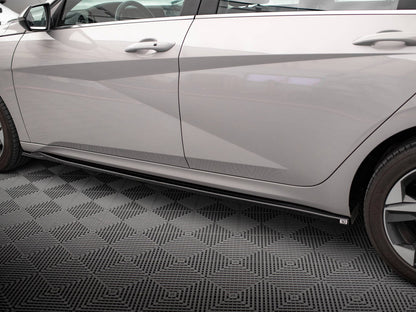Maxton Design Side Skirts Diffusers Hyundai Elantra Mk7