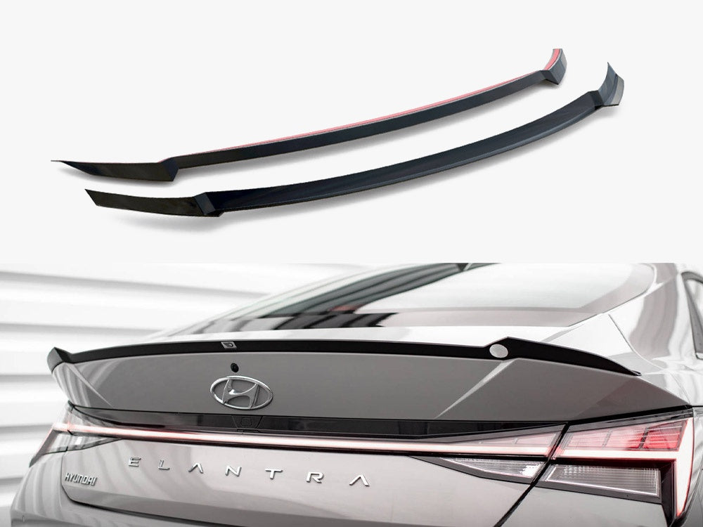 Maxton Design Spoiler CAP Hyundai Elantra Mk7