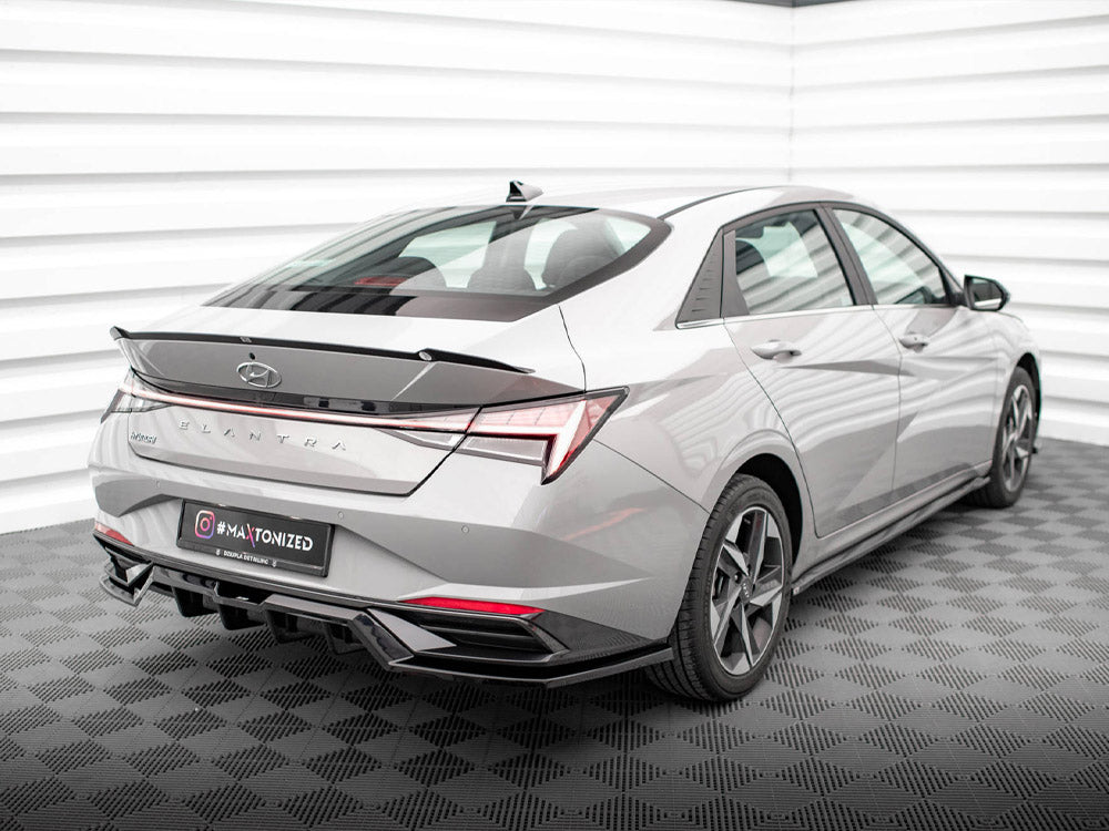 Maxton Design Spoiler CAP Hyundai Elantra Mk7