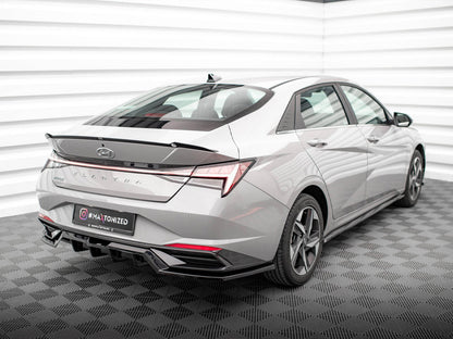 Maxton Design Spoiler CAP Hyundai Elantra Mk7