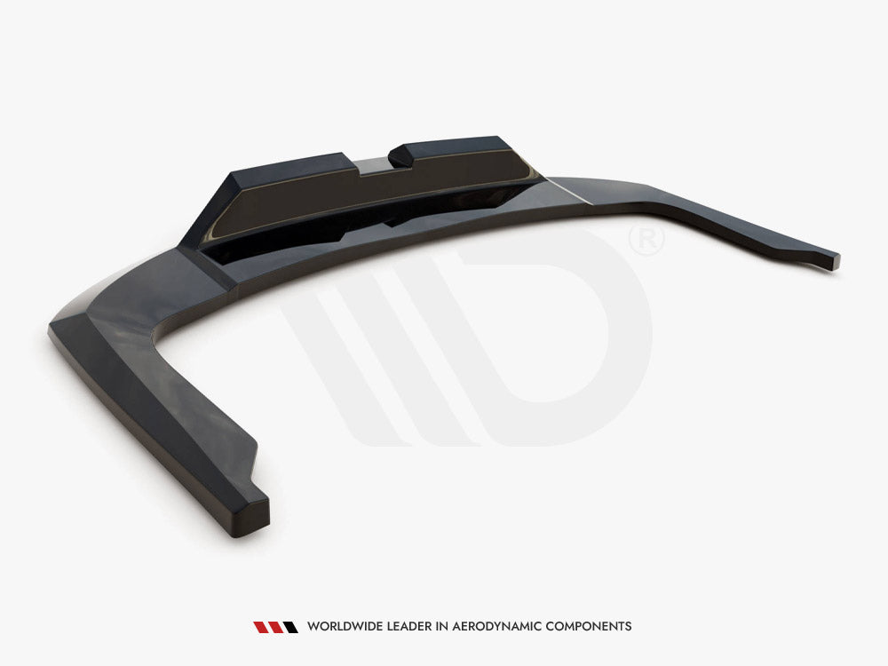 Maxton Design Central Rear Splitter (Vertical Bars) Hyundai Elantra Mk7
