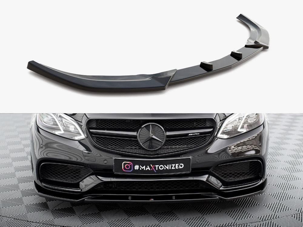 Maxton Design Front Splitter Mercedes E63 AMG Sedan W212 Facelift