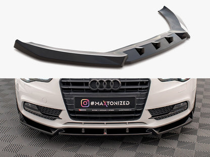 Maxton Design Front Splitter V.1 Audi A5 Coupe / Sportback 8T Facelift