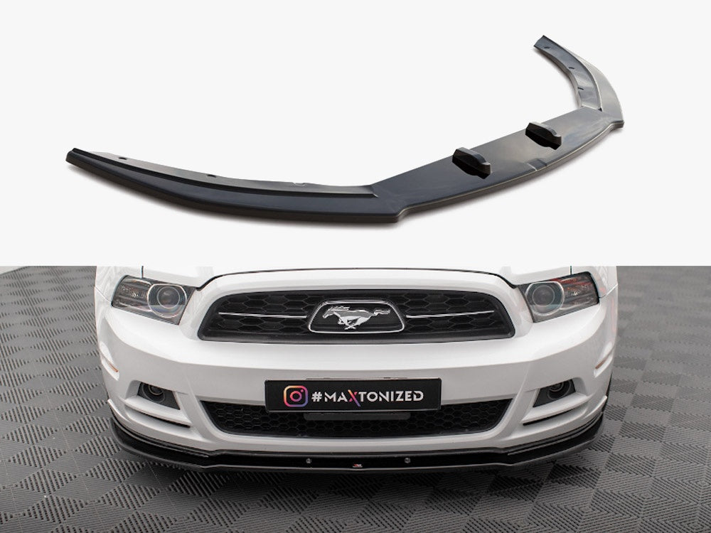Maxton Design Front Splitter Ford Mustang Mk5 Facelift