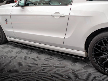 Maxton Design Side Skirts Diffusers Ford Mustang Mk5 Facelift