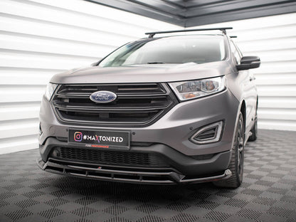 Maxton Design Front Splitter Ford Edge Mk2