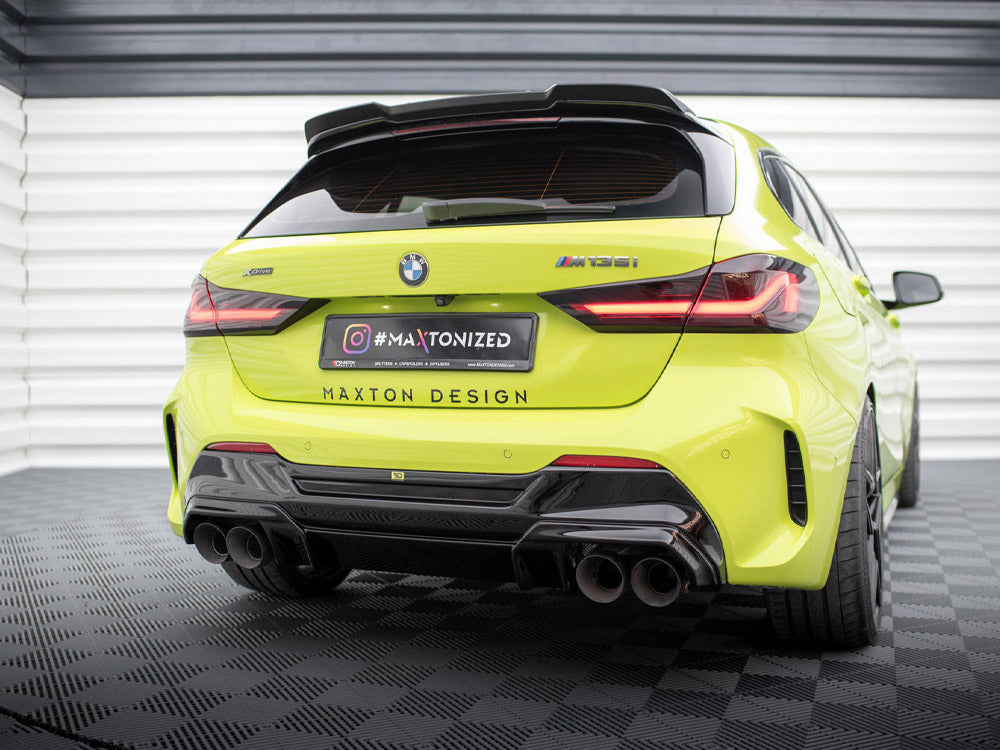 Maxton Design Rear Valance V.2 + Milltek Sport Exhaust BMW 1 F40 M-Pack / M135i