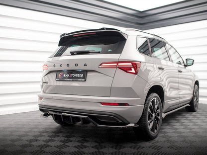 Maxton Design Spoiler CAP Skoda Karoq Sportline Mk1 Facelift