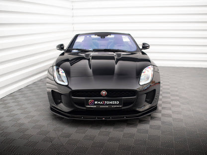 Maxton Design Front Splitter V.1 Jaguar F-Type Mk1 Facelift