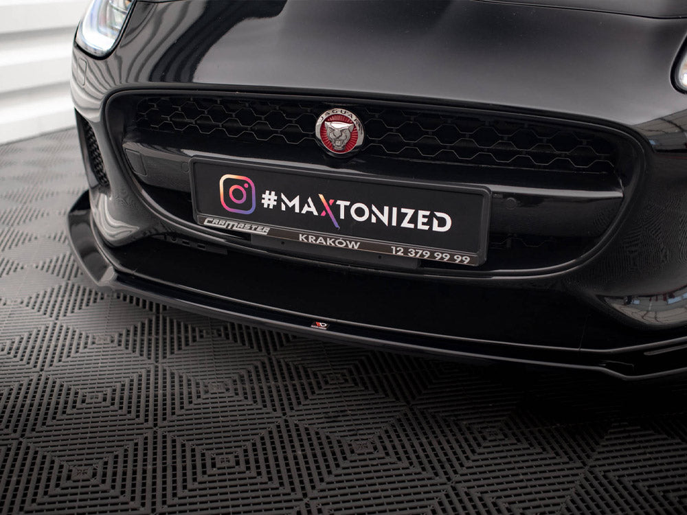Maxton Design Front Splitter V.2 Jaguar F-Type Mk1 Facelift