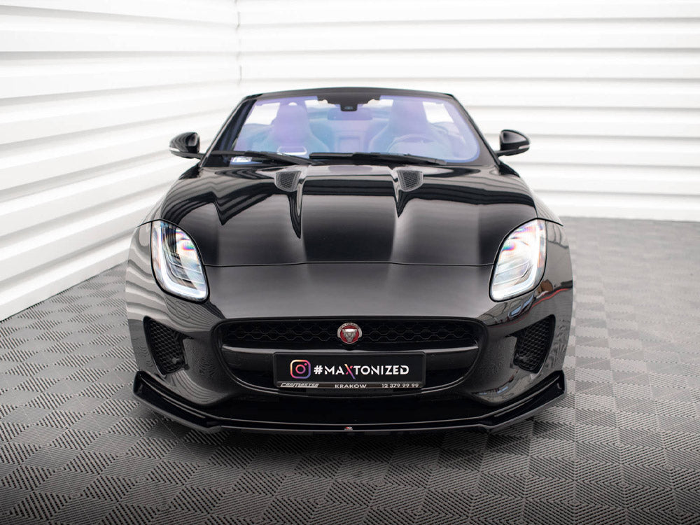 Maxton Design Front Splitter V.2 Jaguar F-Type Mk1 Facelift