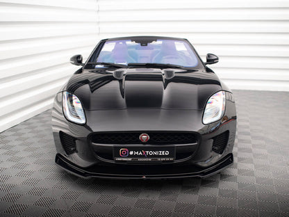 Maxton Design Front Splitter V.2 Jaguar F-Type Mk1 Facelift