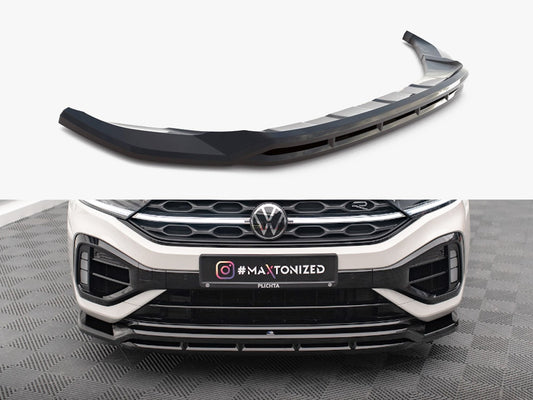 Maxton Design Front Splitter V.1 Volkswagen T-Roc R / R-Line Mk1 Facelift