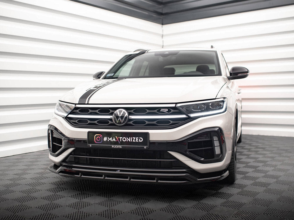 Maxton Design Front Splitter V.1 Volkswagen T-Roc R / R-Line Mk1 Facelift