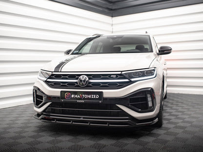 Maxton Design Front Splitter V.1 Volkswagen T-Roc R / R-Line Mk1 Facelift