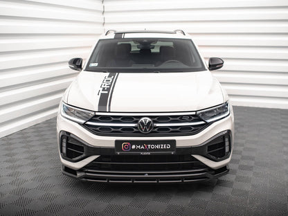 Maxton Design Front Splitter V.1 Volkswagen T-Roc R / R-Line Mk1 Facelift