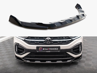 Maxton Design Front Splitter V.2 Volkswagen T-Roc R / R-Line Mk1 Facelift
