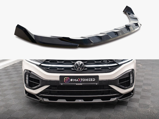Maxton Design Front Splitter V.2 Volkswagen T-Roc R / R-Line Mk1 Facelift