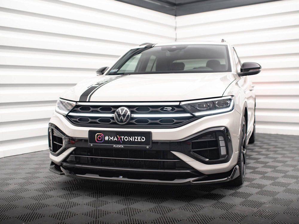 Maxton Design Front Splitter V.2 Volkswagen T-Roc R / R-Line Mk1 Facelift