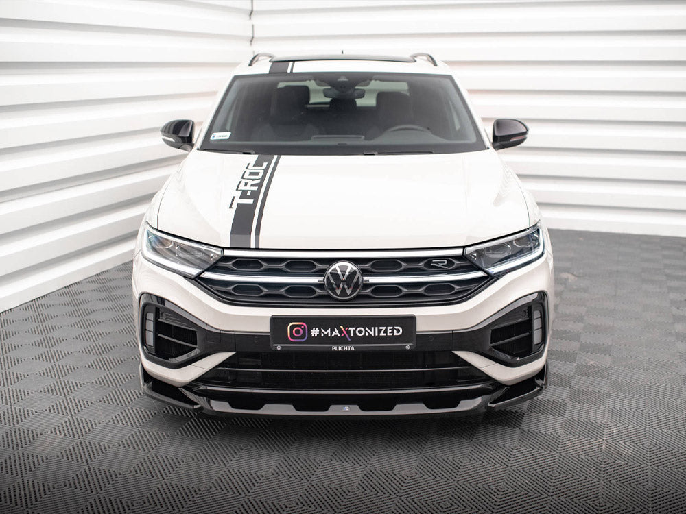 Maxton Design Front Splitter V.2 Volkswagen T-Roc R / R-Line Mk1 Facelift