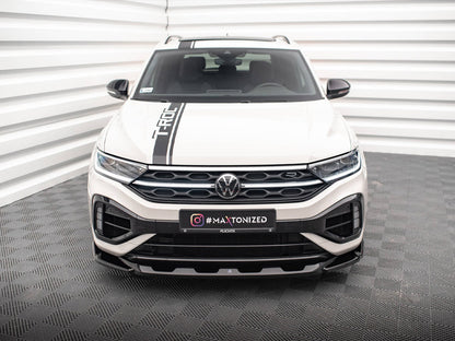 Maxton Design Front Splitter V.2 Volkswagen T-Roc R / R-Line Mk1 Facelift