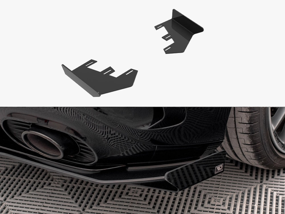 Maxton Design Rear Side Flaps Mercedes A35 AMG Hatchback Aero Pack W177