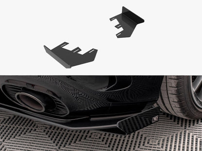 Maxton Design Rear Side Flaps Mercedes A35 AMG Hatchback Aero Pack W177