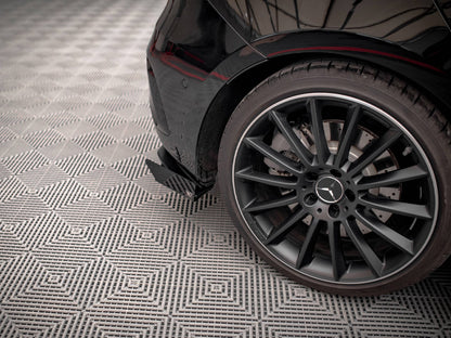 Maxton Design Rear Side Flaps Mercedes A35 AMG Hatchback Aero Pack W177