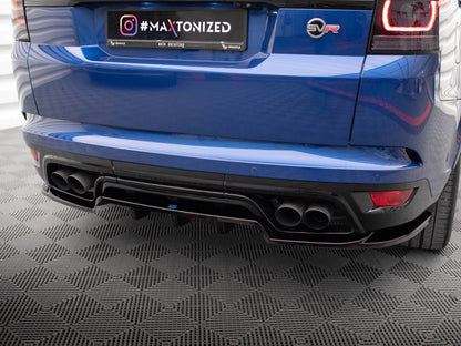 Maxton Design Rear Splitter (Vertical Bars) Land Rover Range Rover Sport SVR Mk2