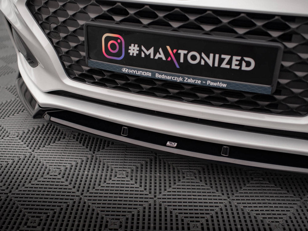Maxton Design Front Splitter Front Splitter V.2 Hyundai I20 Mk2 Facelift