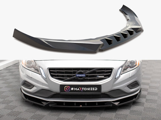 Maxton Design Front Splitter V.1 Volvo S60 R-Design Mk2