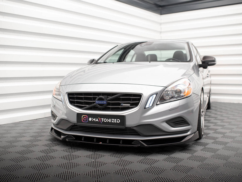 Maxton Design Front Splitter V.1 Volvo S60 R-Design Mk2